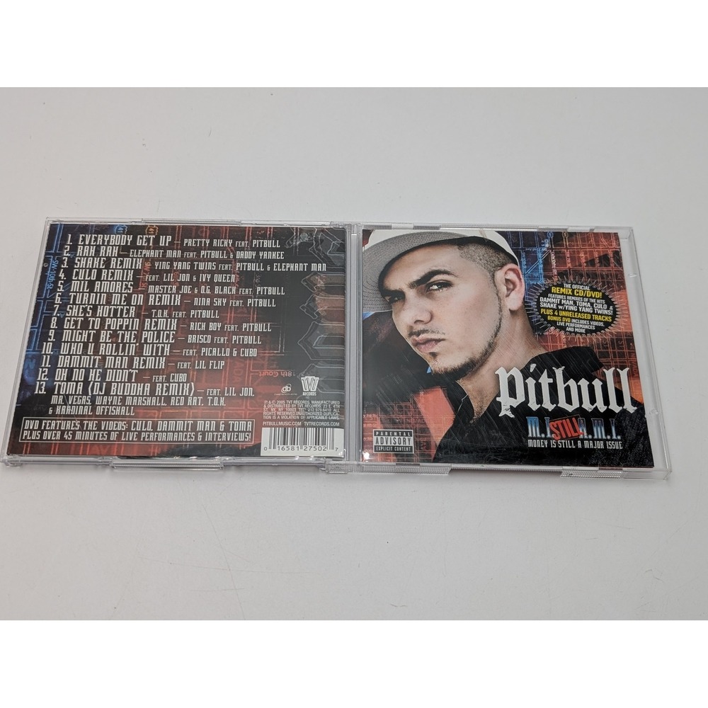 Pitbull M.I.(STILL)A.M.I. Money Is Still A Major Issue Audio CD + Bonus DVD 2005